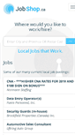 Mobile Screenshot of jobshop.ca